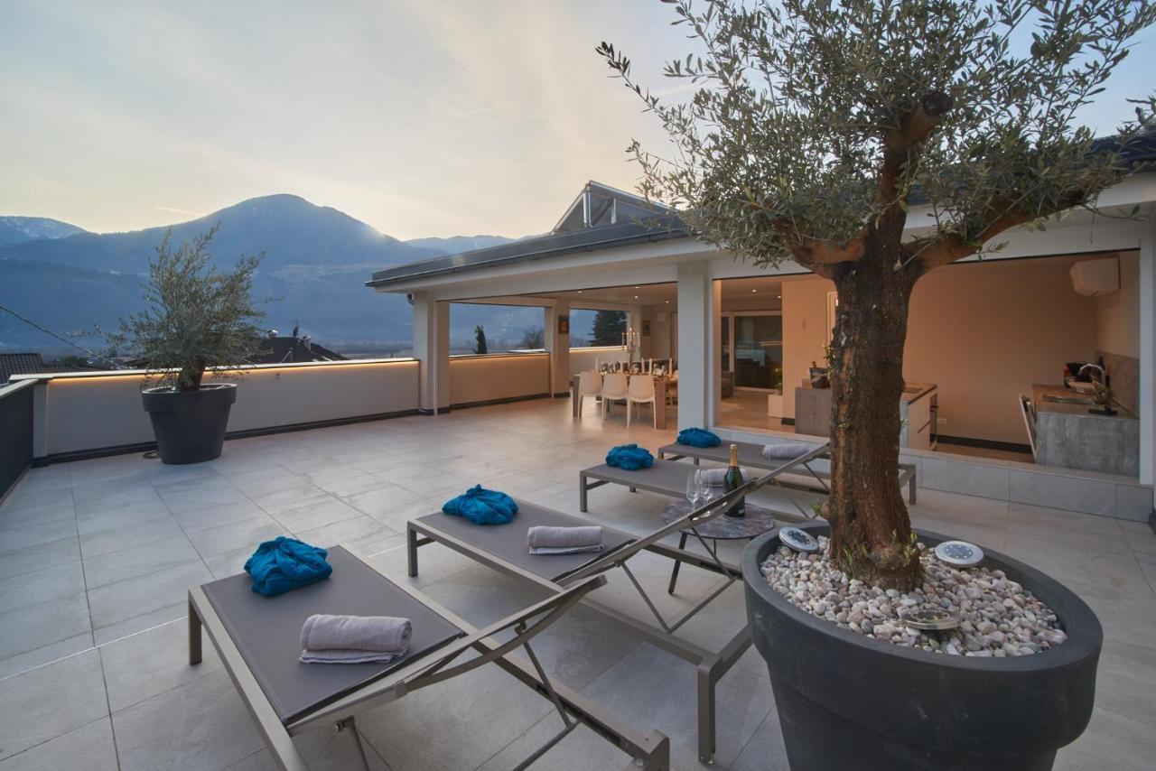 Penthouse & Garden - Luxury Apartment Postal / Burgstall Luaran gambar